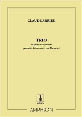 Claude Arrieu: Trio De Flutes Complet: Flöte Ensemble