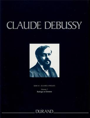 Claude Debussy: Œuvres Lyriques - Serie VI - vol. 1: Gesang mit Klavier