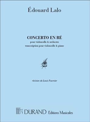Edouard Lalo: Concerto En Ré: Cello mit Begleitung