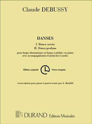 Claude Debussy: Danses: Klavier vierhändig