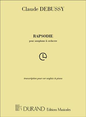Claude Debussy: Rhapsodie - Pour Saxophone Et Orchestre: Oboe mit Begleitung