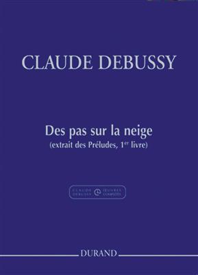 Claude Debussy: Des pas sur la neige: Klavier Solo