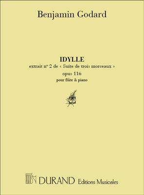Benjamin Godard: Suite de trois morceaux - Idylle No. 2 op. 116: Flöte mit Begleitung