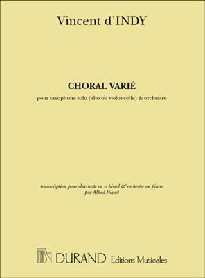 Choral Varié Opus 55