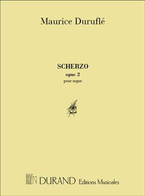 Maurice Duruflé: Scherzo Pour Orgue Opus 2: Orgel