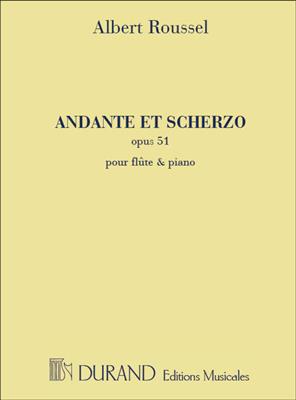 Albert Roussel: Andante et Scherzo Op 51: Flöte mit Begleitung