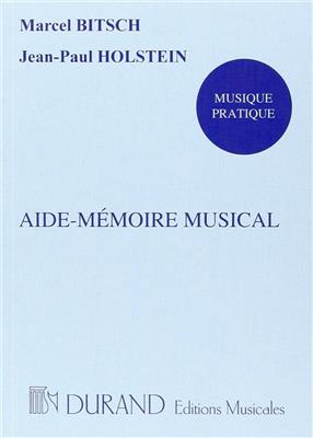 Marcel Bitsch: Aide - Mémoire Musical