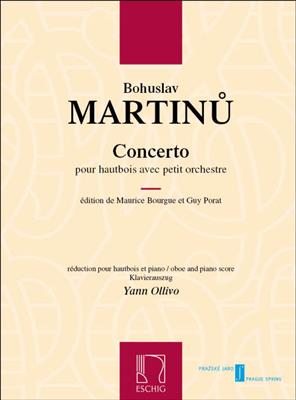Bohuslav Martinu: Concerto Pour Hautbois Avec Petite Orchestre: Oboe mit Begleitung