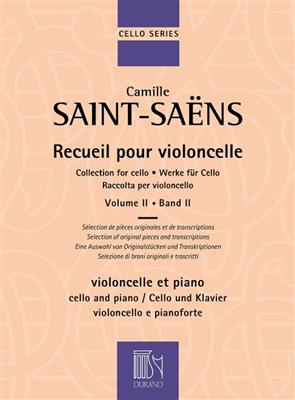 Camille Saint-Saëns: Recueil pour violoncelle volume 2: Cello mit Begleitung