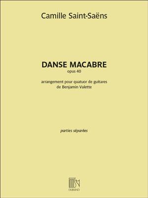 Camille Saint-Saëns: Danse macabre opus 40 - Parts: Gitarre Trio / Quartett