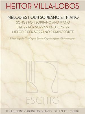Heitor Villa-Lobos: œuvres pour soprano et piano: Gesang mit Klavier