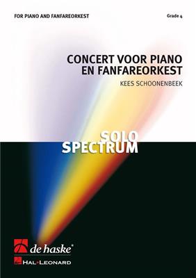 Kees Schoonenbeek: Concert voor Piano en Fanfareorkest: Fanfarenorchester
