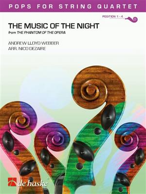 Andrew Lloyd Webber: The Music of the Night: (Arr. Nico Dezaire): Streichquartett