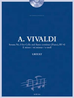 Sonata No. 5 for Cello and Basso continuo (Piano)