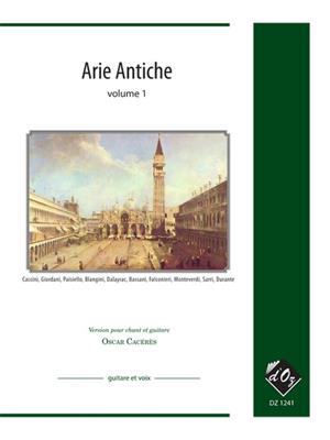 Arie Antiche vol. 1: Gesang mit Gitarre