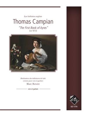 T. Campian: The First Book of Ayres: Gesang mit Gitarre