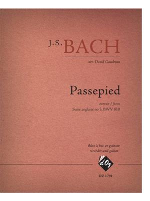 Johann Sebastian Bach: Passepied: Gemischtes Duett