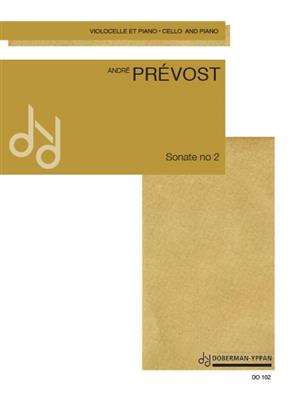 André Prévost: Sonate no. 2: Cello mit Begleitung