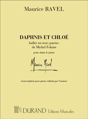 Maurice Ravel: Daphnis Ballet Piano Avec Choeur: Gemischter Chor mit Klavier/Orgel