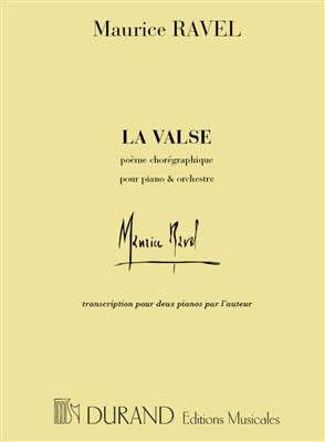 Maurice Ravel: La Valse: Klavier Duett