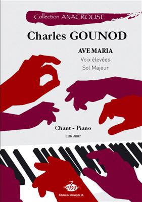 Charles Gounod: Ave Maria Voix Haute: Gesang mit Klavier