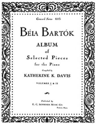 Bela Bartok Album for Piano, Vol. I: Klavier Solo