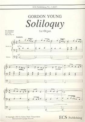 Gordon Young: Soliloquy: Orgel