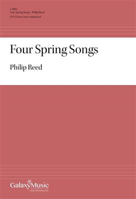 Philip Reed: Four Spring Songs: Frauenchor A cappella