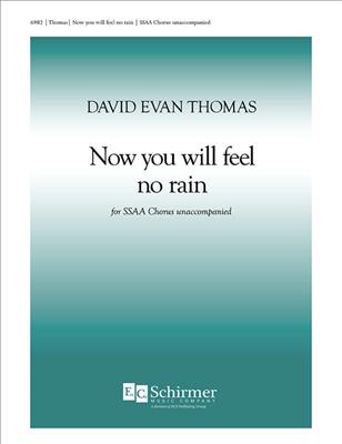 David Evan Thomas: Now You Will Feel No Rain: Frauenchor A cappella