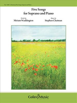 Stephen Chatman: Five Songs for Soprano: Gesang mit Klavier