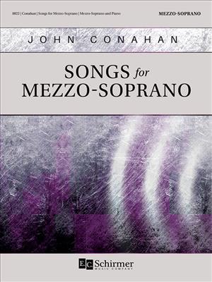 John Conahan: Songs for Mezzo-Soprano: Gesang mit Klavier