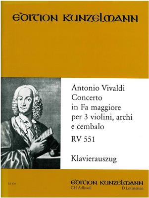 Antonio Vivaldi: Konzert Für 3 Violinen: Streichensemble