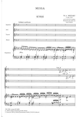 Wolfgang Amadeus Mozart: Mass In C Minor K. 427: Gemischter Chor mit Ensemble