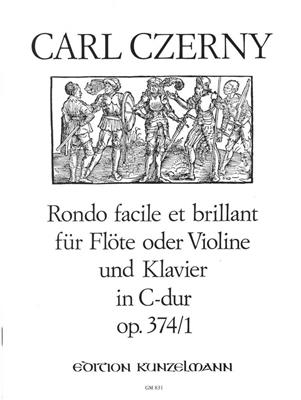 Carl Czerny: Rondo Facile Et Brillant: Flöte mit Begleitung