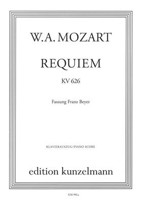 Wolfgang Amadeus Mozart: Requiem KV626 ( Beyer ): Gemischter Chor mit Begleitung