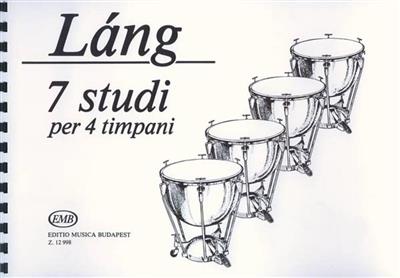 István Láng: 7 studi: Sonstige Percussion