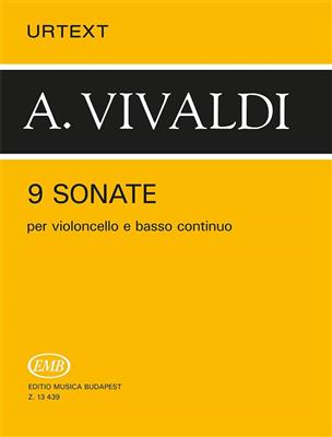 Antonio Vivaldi: 9 Sonatas For Cello And Piano: Cello mit Begleitung