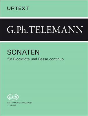 Georg Philipp Telemann: Sonatas for Recorder and Continuo: Blockflöte