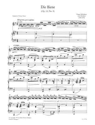 Franz Schubert: Die Biene op. 13, No. 9: Violine mit Begleitung