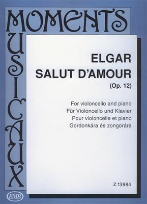 Edward Elgar: Salut d'Amour, Op. 12: Cello mit Begleitung