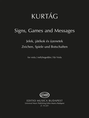 György Kurtág: Zeichen, Spiele und Botschaften für Viola: Viola Solo