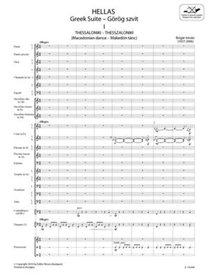 Istvan Bogar: Hellas - Greek Suite: Blasorchester