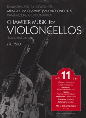 Arpad Peijtsik: Chamber Music for/ Kammermusik für Violoncelli 11: Cello Ensemble