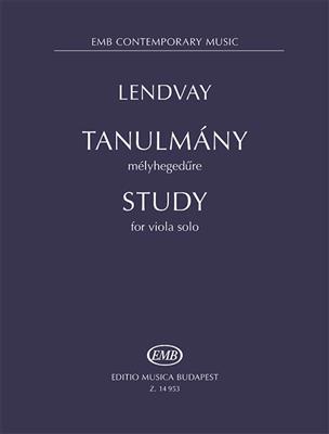 Kamilló Lendvay: Study: Viola Solo