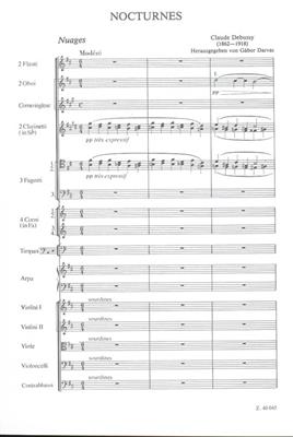 Claude Debussy: 3 Nocturnes: Orchester mit Gesang