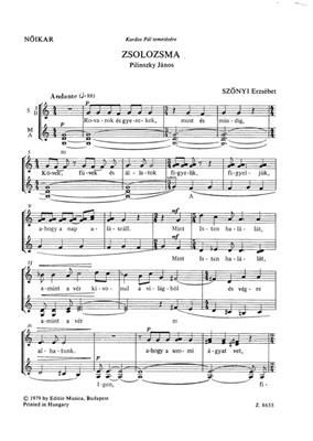 Zsolozsma: Frauenchor A cappella