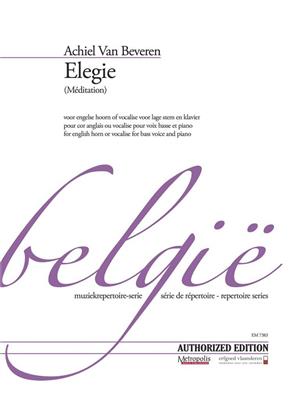 Achiel van Beveren: Elegie: Englischhorn