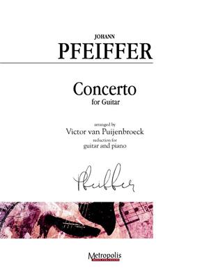 Johann Pfeiffer: Concerto in B-flat Major: Orchester