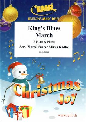 King's Blues March: (Arr. Jirka Kadlec): Horn mit Begleitung
