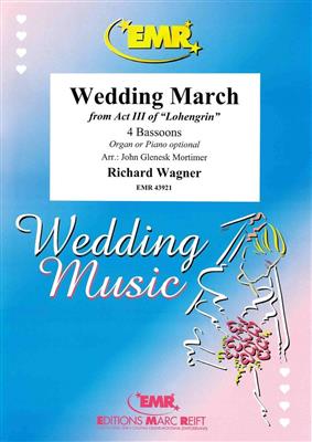 Richard Wagner: Wedding March: (Arr. John Glenesk Mortimer): Fagott Ensemble